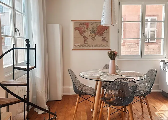 Apartment Pastel Au Grenier A Sel